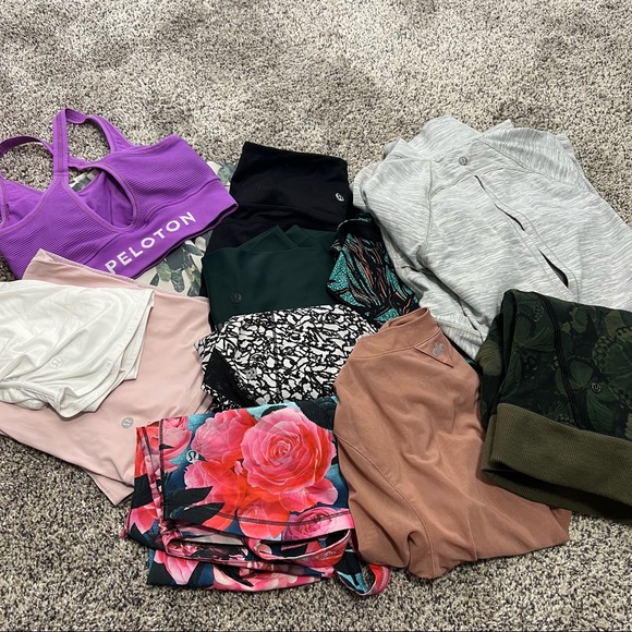 LULULEMON Athletic Clothing 12 Piece Bundle Reseller Mystery Box